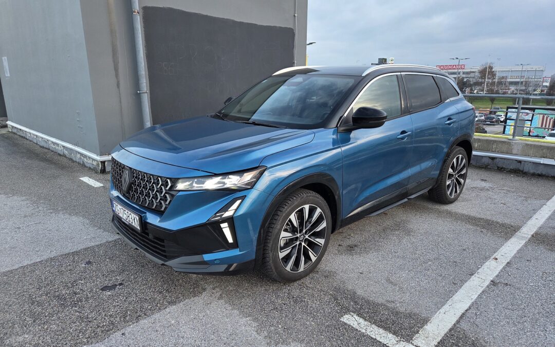 TEST AUTOMOBILA: Renault Austral techno E-Tech hybrid 200 – Osvježeni obiteljski C-SUV modernog dizajna i veće udobnosti