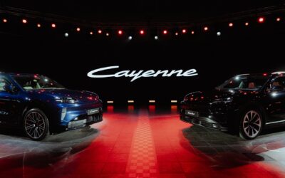 Od ekskluzivne večeri do zelenih terena – dva svijeta i jedan automobil Porsche Cayenne Electric