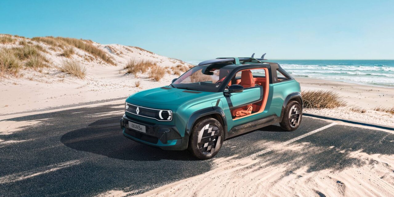 Renault predstavlja 4 JP4x4 Concept na Roland Garrosu: Četvrti konceptni automobil temeljen na Renault 4 E-Tech electricu