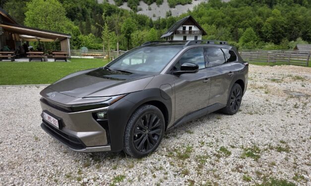 PRVI DOJMOVI: Toyota bZ4X Touring – Električni obiteljski crossover/SUV karavan za aktivan načina života