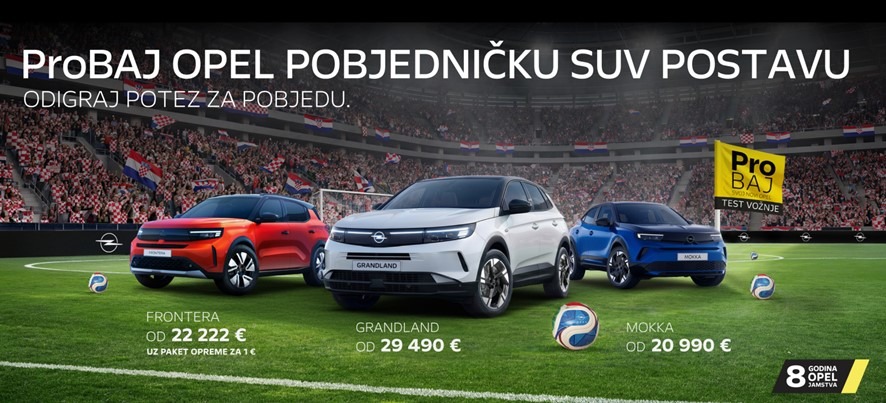 Opel u formi za svjetsko prvenstvo: ProBAJ momčad za pobjedu