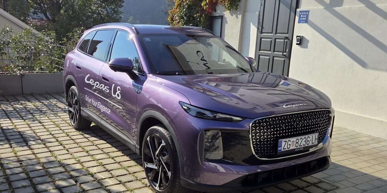 HRVATSKA PREMIJERA: Lepas L8 – Vrlo dojmljiv obiteljski premium SUV s izvrsnim PHEV pogonom