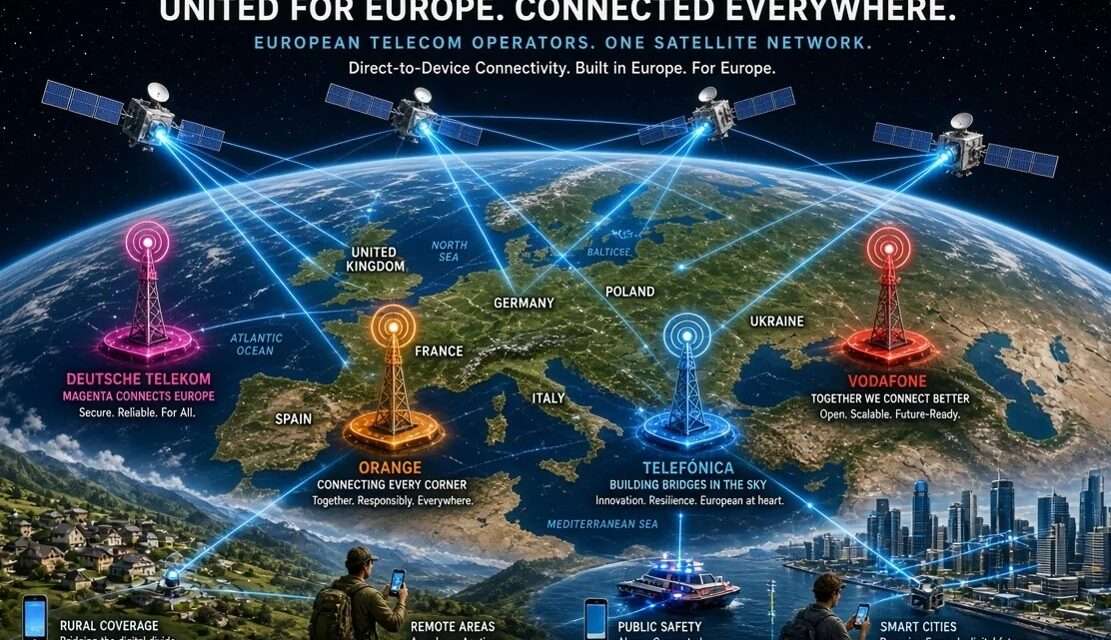 Europski telekom giganti uzvraćaju udarac: Stvara se moćni savez koji želi slomiti Starlinkovu dominaciju iz svemira